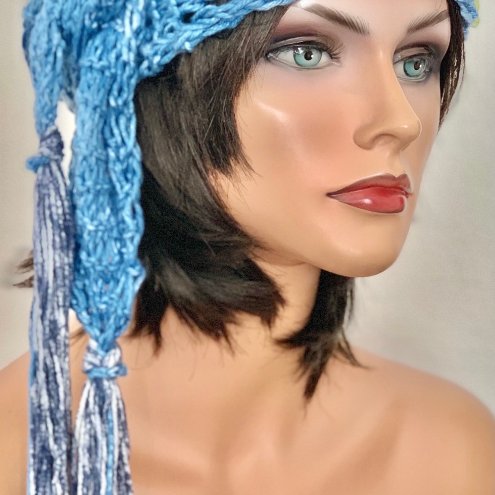 Hand Knits 2 Love Cotton Bandana Scarf Design Hip - Picture 13 of 15